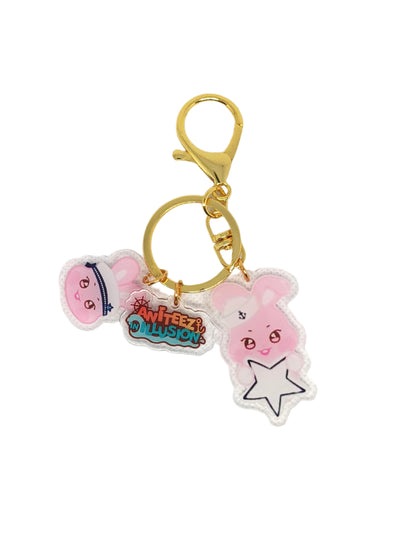 ATEEZ - ANITEEZ IN ILLUSION KEYCHAIN