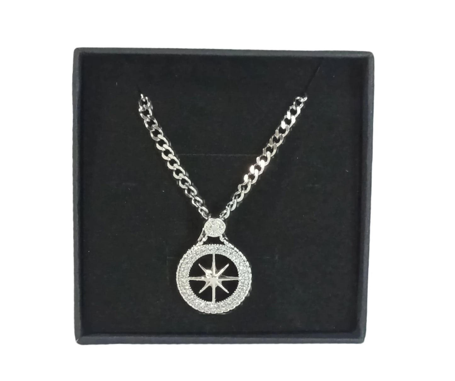 STRAY KIDS COMPASS NECKLACE (2 Models)