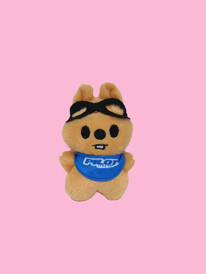 SKZOO-PLUSH KEICHAIN PILOT (8 vers) STRAY KIDS