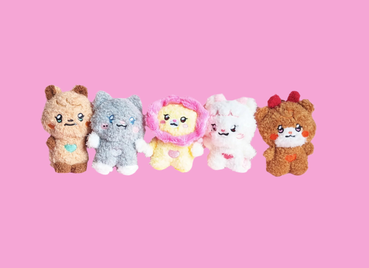 GIDLE PLUSH KEICHAIN (5 VERS)