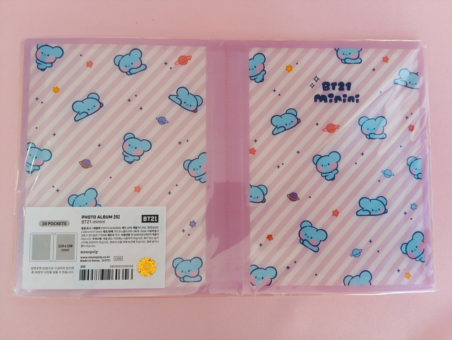 BT21 PHOTO ALBUM MININI (7 VAR)