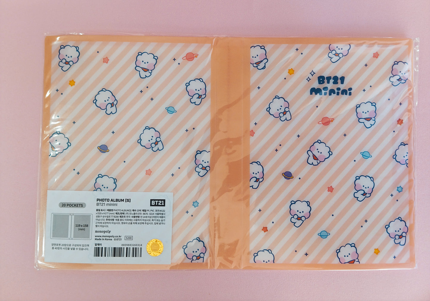 BT21 PHOTO ALBUM MININI (7 VAR)