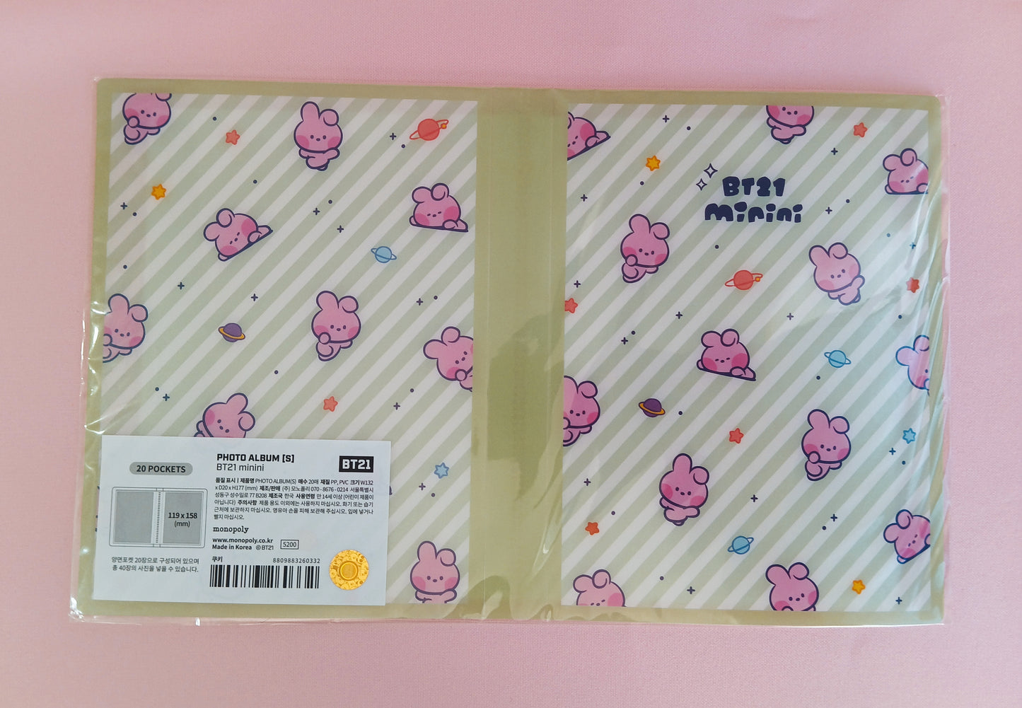 BT21 PHOTO ALBUM MININI (7 VAR)