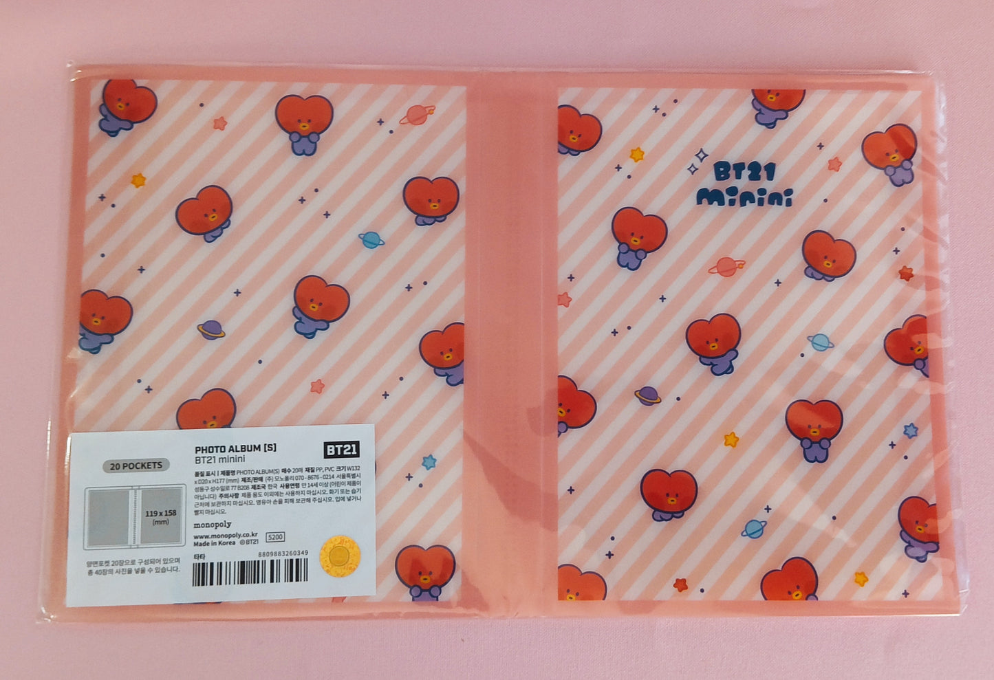 BT21 PHOTO ALBUM MININI (7 VAR)