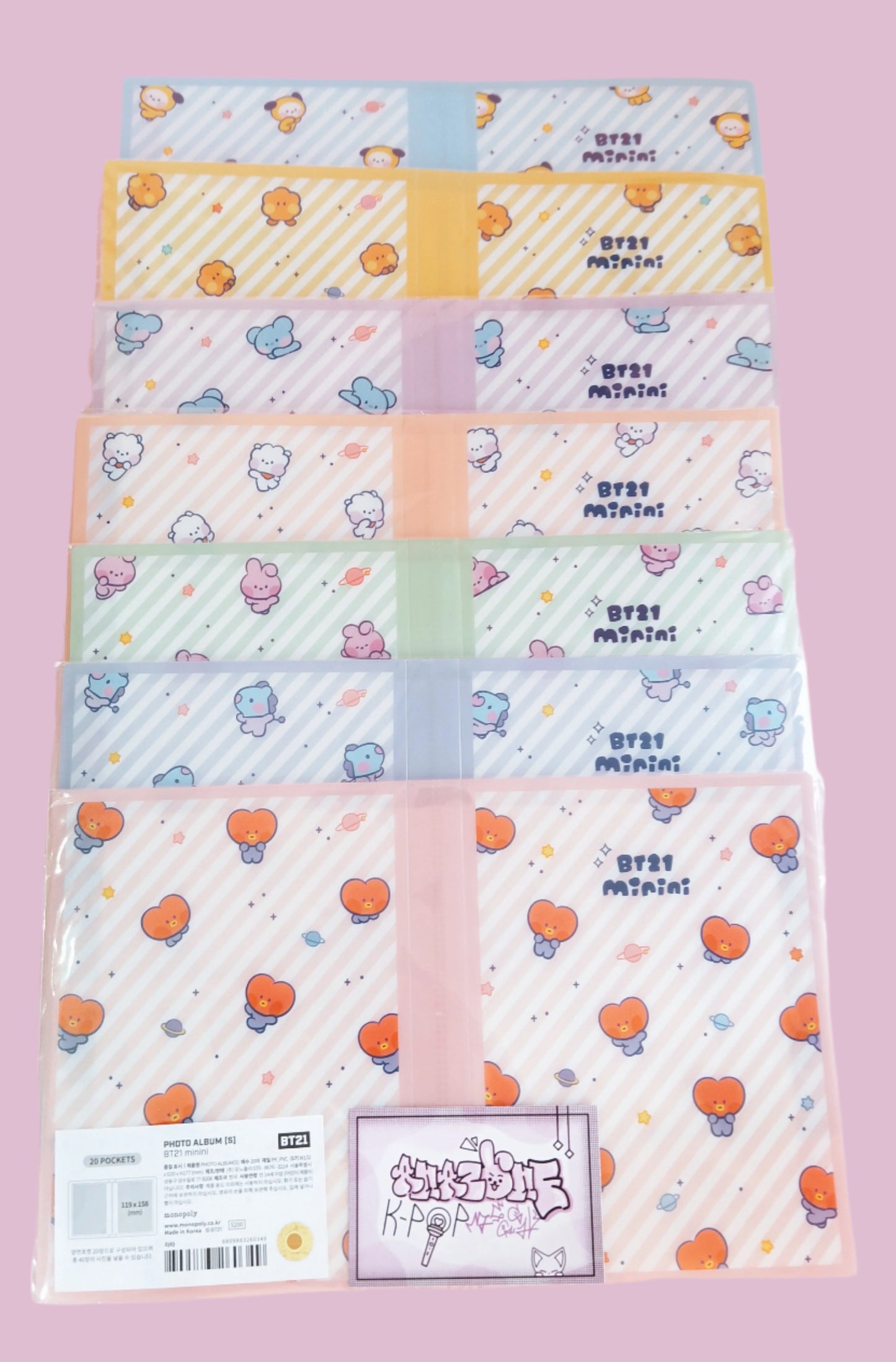 BT21 PHOTO ALBUM MININI (7 VAR)