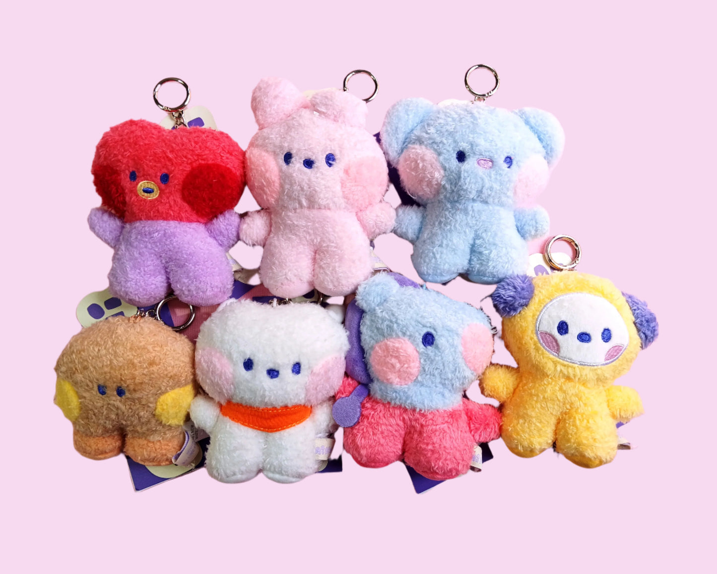 BT21 PLUSH KEYCHAIN MININI - BTS (7 VERS)