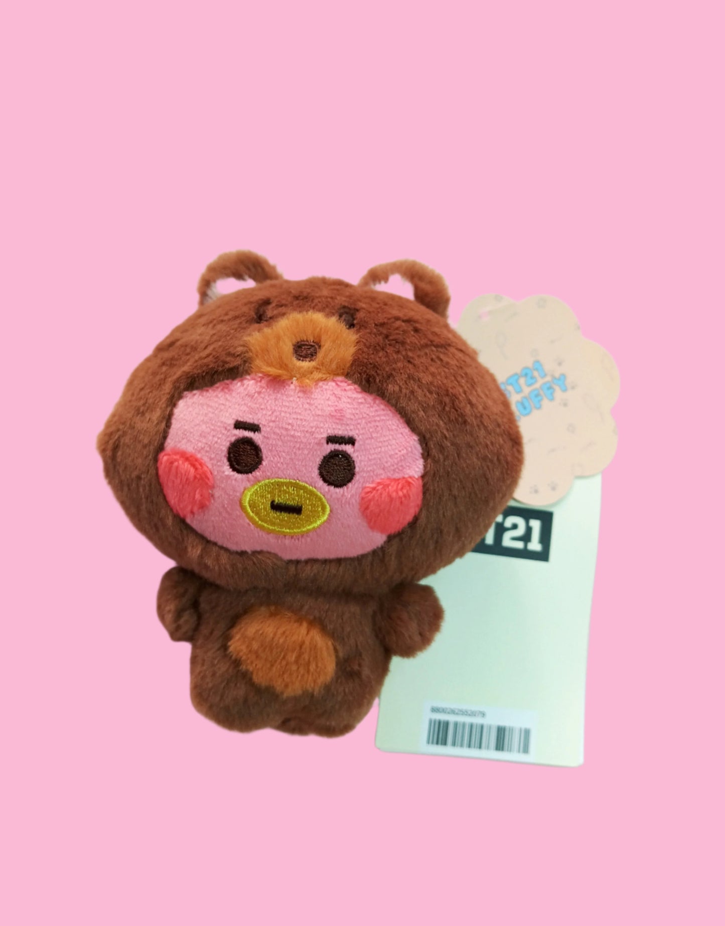 BT21 BABY FLUFFY DOLL KEIRING- (7 VERS) BTS