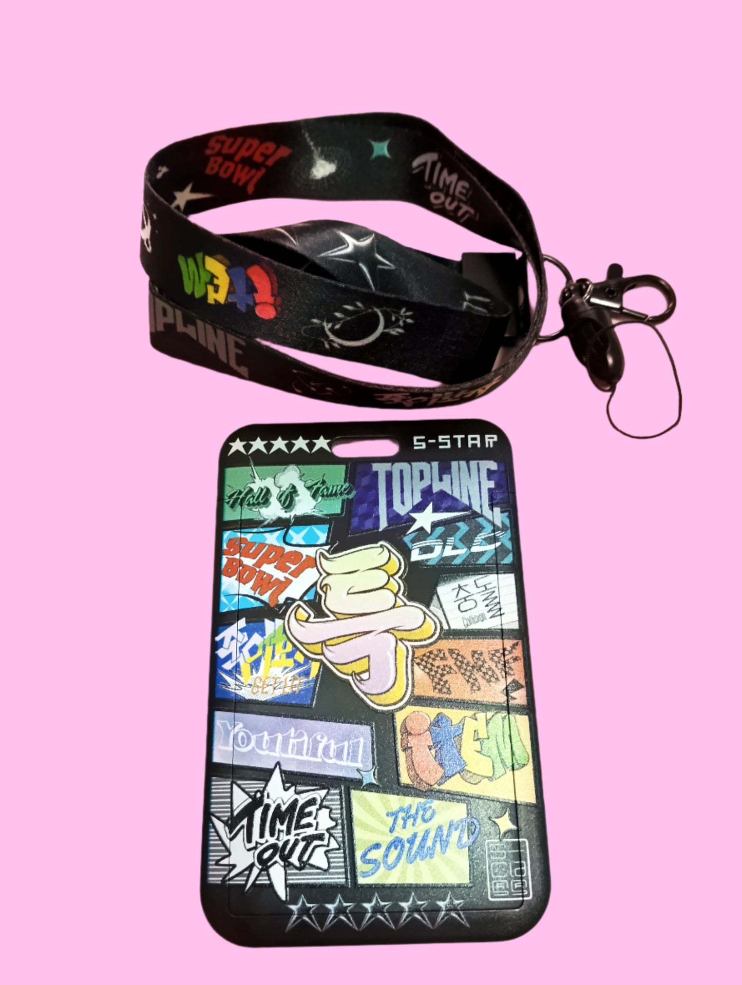 STRAY KIDS CARD HOLDER WITH STRAP