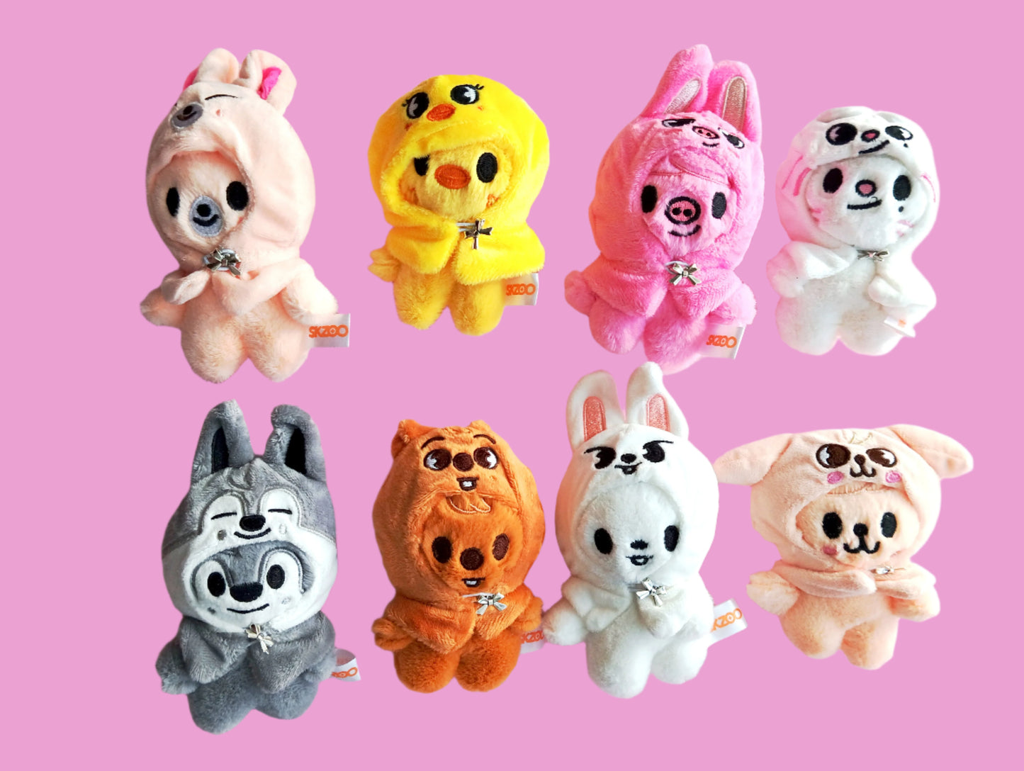 SKZOO STUFFED ANIMALS (8 VERS)