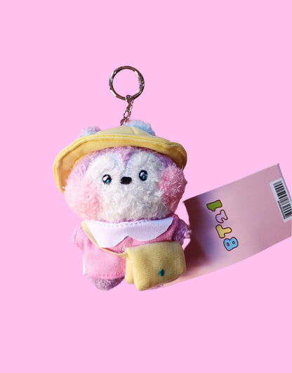 BT21 MININI PICNINC PLUSH KEYCHAIN