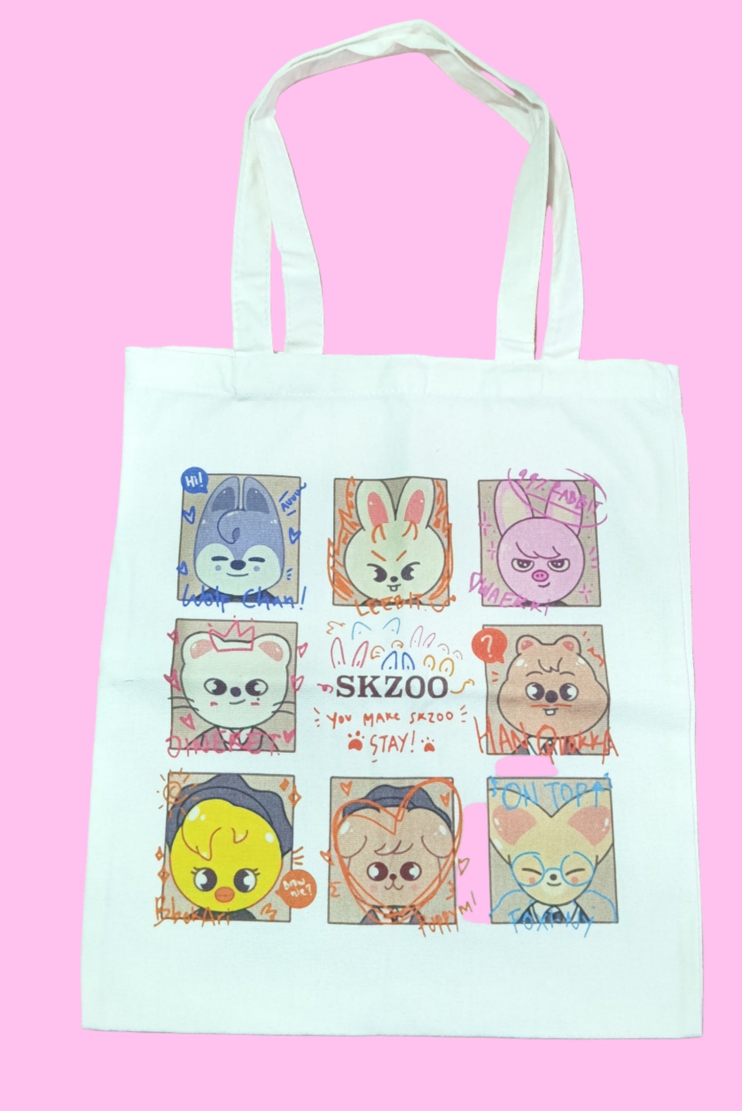 STRAY KIDS TOTE BAGS