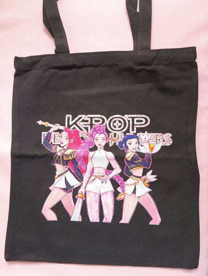K-POP DEMON HUNTERS BOLSAS TOTE- VARIOS MODELOS