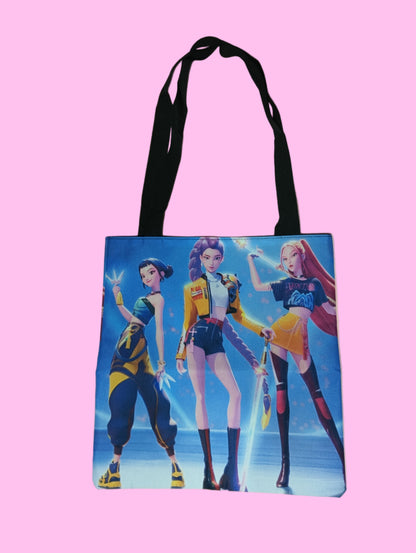K-POP DEMON HUNTERS BOLSAS TOTE- VARIOS MODELOS