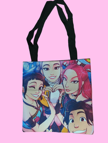 K-POP DEMON HUNTERS BOLSAS TOTE- VARIOS MODELOS