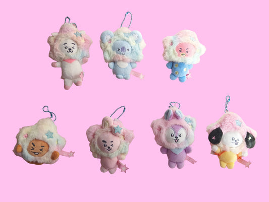 BT21 ARCOIRIS LLAVERO PELUCHE - BTS