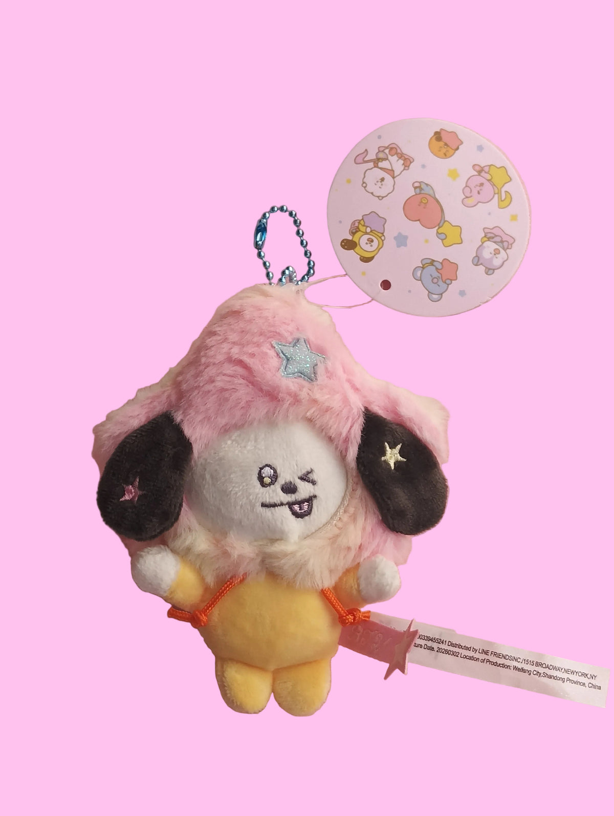 BT21 ARCOIRIS LLAVERO PELUCHE - BTS
