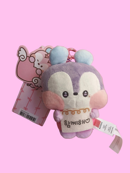 BT21 RIBBONED LLAVERO PELUCHE - BTS