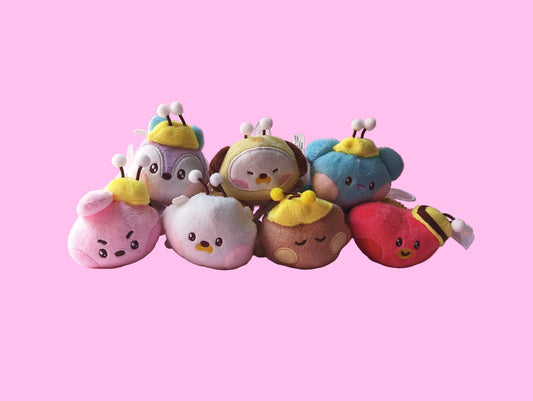 BT21 ABEJA LLAVERO PELUCHE - BTS