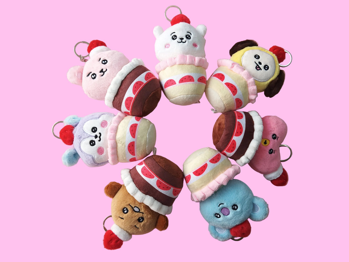BT21 CUPCACKE LLAVERO PELUCHE - BTS