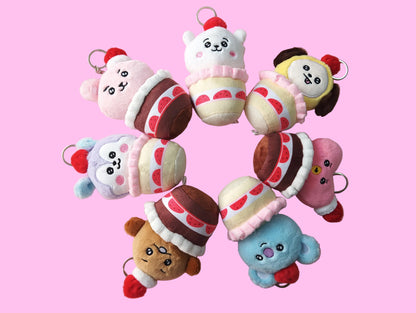 BT21 CUPCACKE LLAVERO PELUCHE - BTS