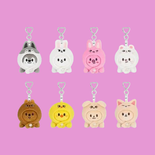 SKZOO PLUSH DOMINATE KEYCHAIN