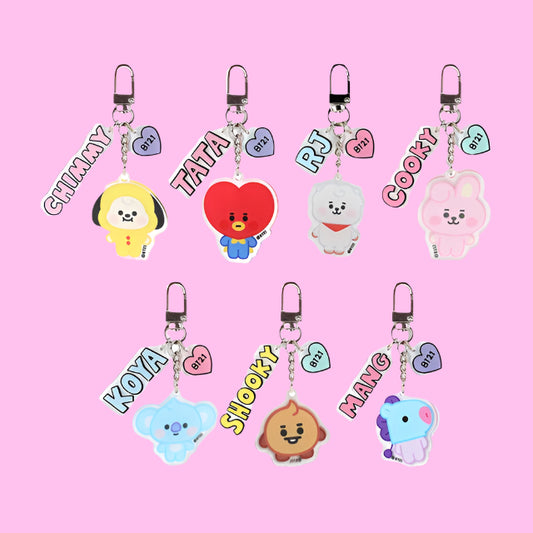 BT21 ACRYLIC KEYCHAIN