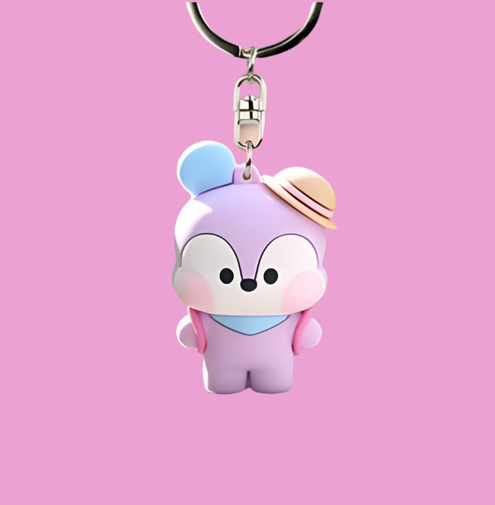 BT21 PICNIC FIGURE KEYRING (7 VER)