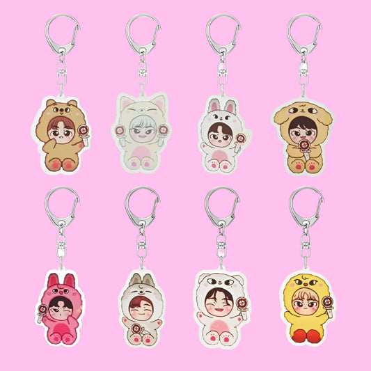 STRAY KIDS - SKZOO ACRYLIC KEYCHAIN