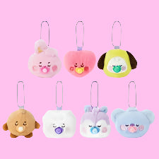 BT21 BABY RATTLE KEYCHAIN. (7 VERS)