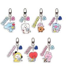 BT21 BABY ACRYLIC KEYCHAIN