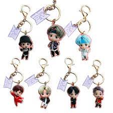 BTS TINY TAN ACRYLIC KEYCHAIN