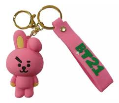 BT21 RUBBER FIGURES KEYCHAIN